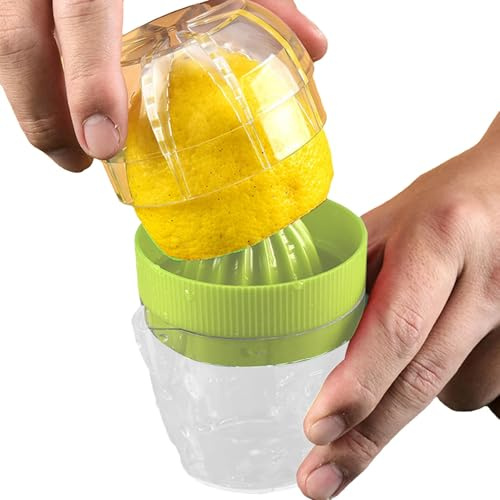 scyca Lemon Squeezer, Lime Squeezer, Small Orange Squeezer, Lime Squeezer, Kitchen Aid, Citrus Juicer, Multifunctional Fruit Press for Lemon, Lime, Orange