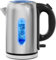 Rapid Boil Electric Kettle, 1.7 Litre Stainless Steel, 2200W Fast Boiling, Auto Shut-Off & Safety Certified - BPA Free