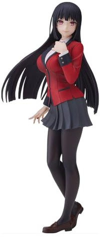 Anjinguang Jabami Yumeko Figur Statue, Anime-Actionfigur, Schuluniform-Stil, Anime-Girl-Figur, handgefertigtes Modell, Sammlerstück, Desktop-Dekoration für Fans, 18 cm