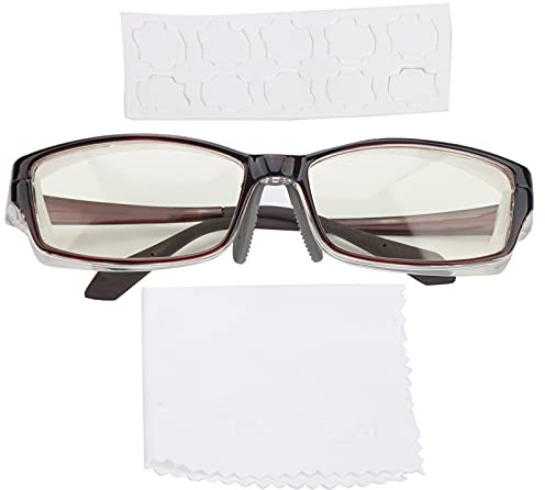 Segrehy Protección de UV de seguridad Poliarbonato Gafas anti-polen Gafas a prueba de viento para escenas ahumadas de
