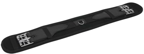 AMKA Sattelgurt Kurzgurt für baumlose Sättel schwarz 60 cm