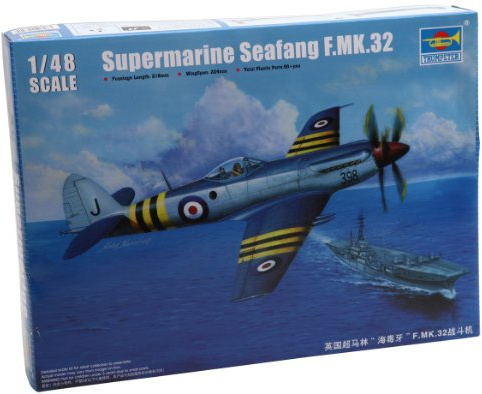 Trumpeter 02851 Modellbausatz Supermarine Seafang F.MK.32 Fighter, Verschieden