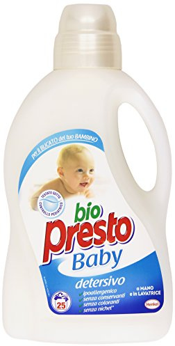 Bio PrestoBaby, Detergente a mano y lavadora1500ml - [Pack de 3]