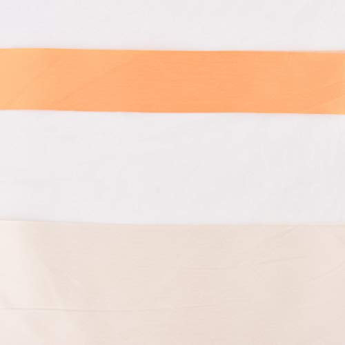Schöner Wohnen Dekostoff Gardinenstoff Bright Streifen orange grau beige 145cm Breite