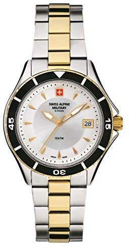Swiss Alpine Military Damen Uhr Analog Quarz 7740.1142SAM Edelstahl