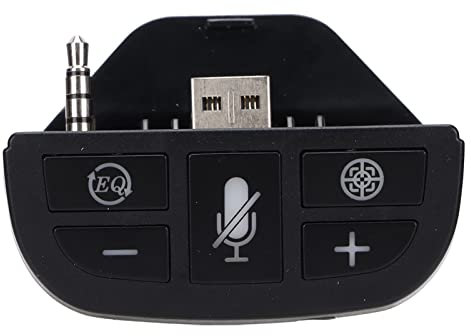 Stereo-Headset-Adapter, für One, Kabelloser Game-Controller-Mikrofon-Kopfhörer-Konverter, Game-Controller-Headset-Adapter mit 3,5-mm-Audio-Buchse