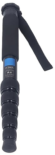 Monopiede Resistente della Macchina Fotografica, Peso Leggero 6 del Rilascio Rapido di Palo del Monopiede Portatile della Macchina Fotografica con la Borsa di Stoccaggio per SLR