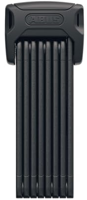 ABUS Lucchetto pieghevole Bordo 6000K con porta lucchetto SH - per bicicletta cilindro XPlus un'elevata protezione contro le manomissioni Livello di sicurezza 10 Lunghezza 120 cm
