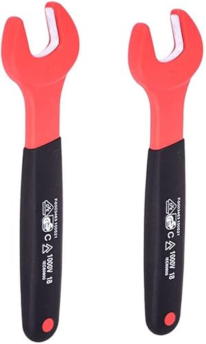 QXSJEDYCH Handwerkzeuge Kombi verstellbare Schraubenschlüssel Gartenschlüssel 2 Stück Stahl 10 mm & 13 mm Spannzangenschlüssel Maulschlüssel-Set