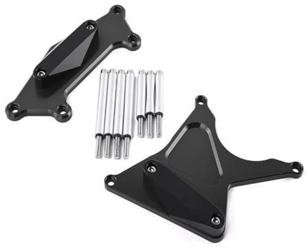GHAEKEBC Motorrad Slider Für V&ersys 650 Für Ninja 650R ER6N ER6F 06-2024 Z650 Motorradzubehör Motorabdeckung Sturzpads Rahmengleiterschutz Absturzsicherung(Schwarz)