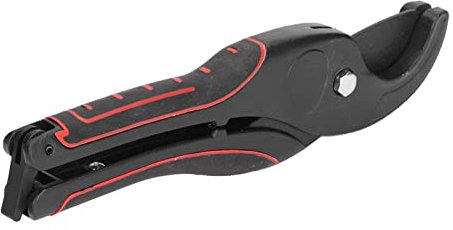Fydun Tagliatubi in PVC Azione a Cricchetto Forbici per Tubi con Lama Sostituibile Autobloccante per Tubo in Gomma CPVC PEX 0-32 per Famiglie (0-32)