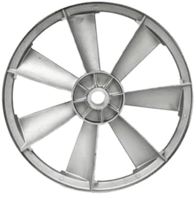 Fenteer Polea de Motor para Compresor de Aire, Rueda de Ranura Simple para Soporte, Dia de 30 Cm de