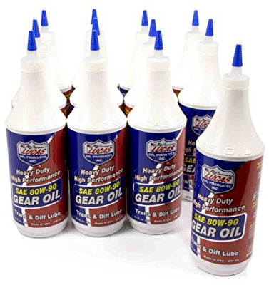 Lucas Oil 10043-12 80w-90 Gear Oil Case/12