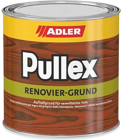 ADLER Pullex Renovier-Grund - 5 l Lärche - Holzgrundierung außen, Imprägniergrund & Renovierung