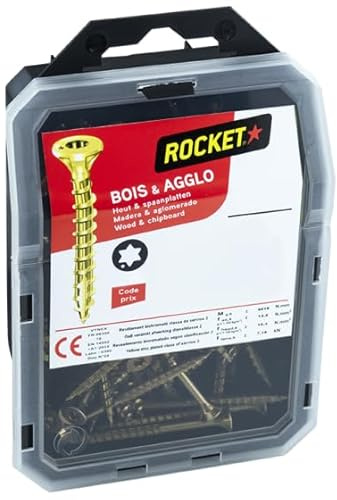 Vis bois anti-fendage - 4.5 x 30 - TX 20 - Vybac de 170