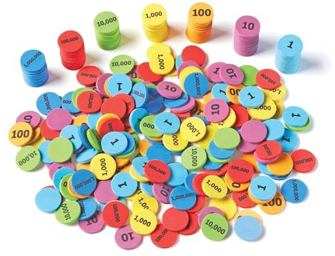 Learning Resources Discos para Aprender el Valor posicional