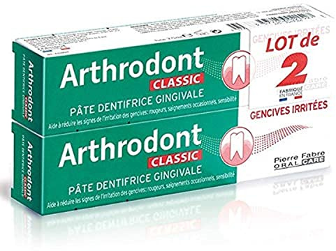 PIERRE FABRE Arthrodont Classic Gencives Irritiertes Zahnfleisch, 2 x 75 ml (2)