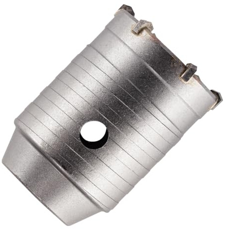 Rennie Tool - 55mm TCT Core Drill Bit for Concrete, Stone, Brick, Paving | Carbide Tipped Circular Hole Saw / Core Drill Hole Cutter. Cuts Concrete, Block, Cement, Stone, Wood, Plastic. M22 Thread