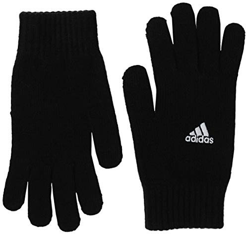 adidas,unisex-adult,Tiro Glove,Black/White,Medium