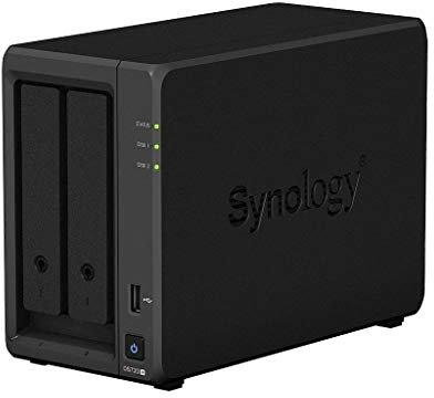 Synology DS720+ 8To NAS 2 Baies avec 2 x Disques Durs Toshiba N300 de 4To Noir