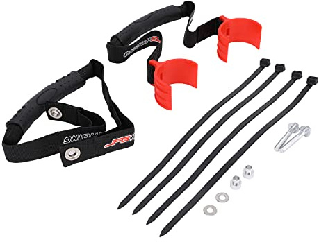 JFG RACING Correa Rescate Moto,Kit de Correa de Arrastre de Rescate Delantera y Trasera para 250XCFW 350EXCF 350SXF 350XCF 350XCFW 400XCW 450EXC 450SXF 450XCF 500EXCF-Rojo