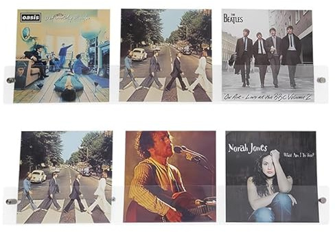 MASSIOSTAN: Zeitschriftenständer, Vinyl-Schallplatten-Display, Wandmontage, perfektes schwebendes Regal zum Präsentieren von Büchern, Zeitschriften, Bildern, Fotos 100 cm (1 Packung)