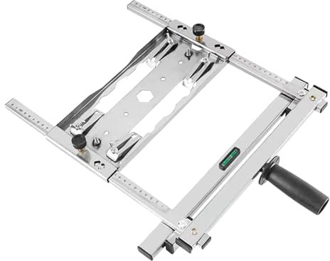 Genérico Herramienta de posicionamiento de guía de Borde de máquina cortadora - Posicionador de guía de Borde de Acero Inoxidable para Tablas de Corte