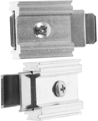 DOITOOL 2piezas Clip Fijación Mosquitera Hebilla Para Marco Duradero Resistente Fácil Limpieza Compatible Mosquiteras Estándar