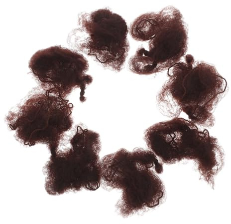 EXQUIMEUBLE 100stücke Elastische Mesh Haarnetze Haarnetze Für Perücken Schlafhaarnetze Für Frauen Schlafhaarknotennetz Mit Elastischem Randdesign Für Verschiedene Kopfgrößen Und