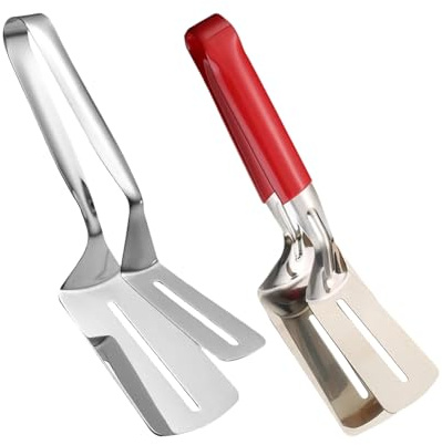 Grillspade - Non-stick metallspatel, grillredskap, långhylsa, köksredskap | Non-stick metallspatel för grill, biff, fisk, pizza, C