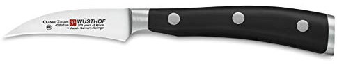 Wusthof Classic Ikon 2-3/4-Inch Bird's Beak Peeling Knife, Black