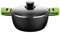 BRA Prior Cazuela Alta Aluminio Fundido Tapa Cristal Prior 32 Cm Induccion