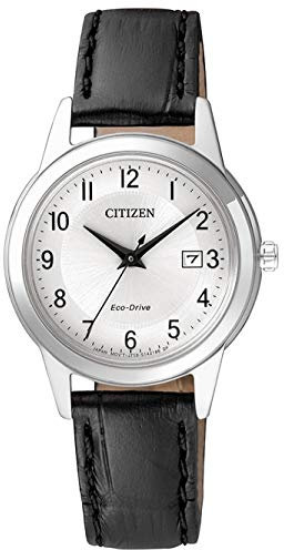 Citizen Damen Analog Quarz Uhr mit Leder Armband FE1081-08A