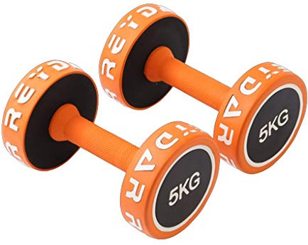 ZXQZ Fitness Hanteln Gummibeschichtete Anti-Roll-Hanteln, Kettlebells Für Das Gleichgewichtstraining, Gewicht Für Kraftaufbau, 5 Kg, 7,5 Kg, 10 Kg, 15 Kg (Paar) Kleine Hantel