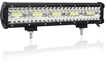 Willpower 15 tum 38 cm 300 W LED ljus bar flod kombo balk 12 V 24 V körning av vägbelysning arbete vattentät dimljus för 4 x 4 offroad lastbil ATV SUV fordon båt ljus