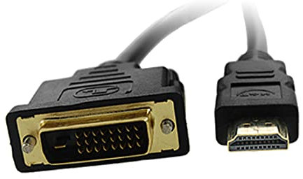 Ruilogod 1,5 m DVI-D 24 + 1 Jack Jack to HDMI Cavo adattatore HDTV maschio HDMI