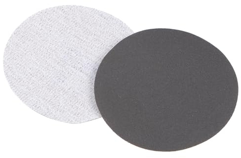 CoCud 30 Pièces Disques de Ponçage à Boucle et à crochet 75 mm 3 Pouces | Disques de Finition en Carbure de Silicium, 600 Grains, pour Bois Métal Cloisons Sèches