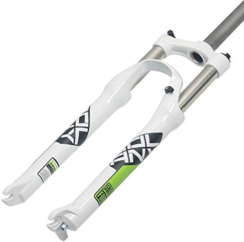 KANGXYSQ 26 Zoll Fahrrad Federgabel, 1-1/8 '' Leicht Aluminiumlegierung Gerades Rohr MTB Fahrrad Gasgabel Schulterkontrolle 100mm (Color : B, Size : 26 inch)