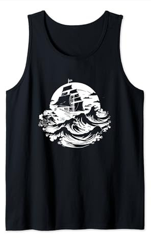 Segeln Zeichnung Segelsport Segelregatta Tank Top