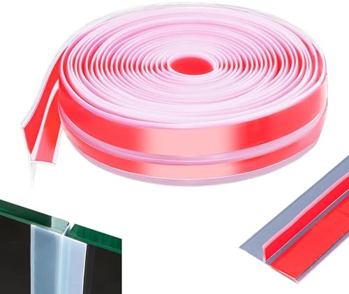 Joints de porte transparents en forme de T - Joints de porte transparents en forme de T, bande d'étanchéité en silicone | Bande d'étanchéité pour porte avec boudin de porte