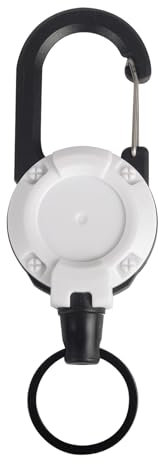 Csnbfiop Einziehbare Schlüsselanhänger Ausweishalter Anti Diebstahl Schlüsselanhänger Anti Lost Karten Ausweishalter Stahlseil Schlüsselanhänger