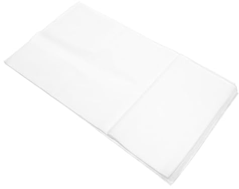 Luxshiny Einweg Vlies Einmalhandtücher 40x70cm Saugfähig Hautfreundlich für Reisen Spa 100 Stück Weiß Salon und Körperpflege