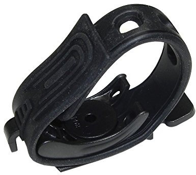 XLC Unisex – Erwachsene Fahrraddampf-2055910247 Halterung, schwarz, 1size