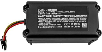 Akku für BL509 kompatibel mit BONA18650-MF1 790T Sum-MER P1S BONA18650-AA 14.4V Li-Ion 3000mAh