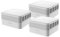 STRONG - 3x Atria Mesh Kit AX3000 - Amplificatore WiFi 6 - Add-on - Fino a 1050 m² di copertura WiFi 6 aggiuntiva - Per tutti le Modem/Router - Dual Band 2,4 GHz + 5 GHz - Porte LAN Gigabit - Bianco