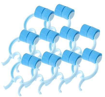 FRCOLOR 16pezzi Naso Clip Portatile Pinzette Per Fermare Epistassi Clip Nasali Per Respirare Facilmente Per Casa e Viaggi