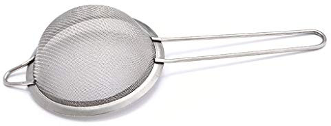 Tamis, passoire, passoire passoire de qualité supérieure en acier inoxydable à mailles fines passoire passoire outils de cuisine passoire de cuisine (couleur : 8 cm) (couleur : 8 cm) (12 cm)