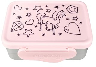 ergobag Portamerenda in acciaio inox Rose - Rosa