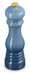 Le Creuset pepparkvarn, ABS-plast, 6,2 x 6,2 x 20,8 cm, keramisk kvarn, Chambray, 44001214340100
