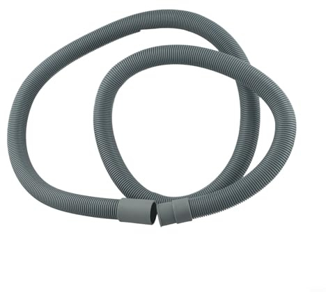 1 5M Washing Machine and Dishwasher Drain Hose Extension Pipe Constructed from Plastic Suitable for Multiple Appliance Brands and Models